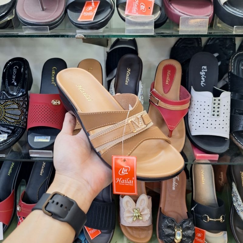 Sandal Hailai Wanita bertumit