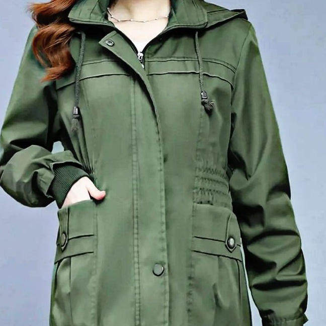 Terbatas JAKET PARKA CEWEjaket wanitajaket cewejaket wanita koreajaket wanita korean style kekanjake