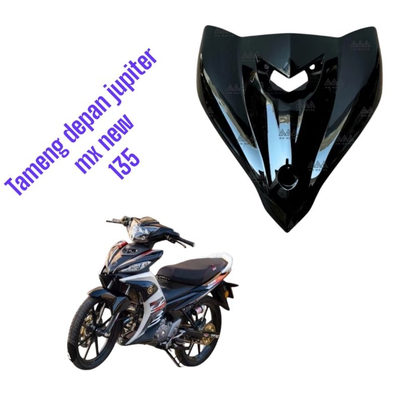Cover Tameng Body Depan Jupiter Mx New 135 Hitam