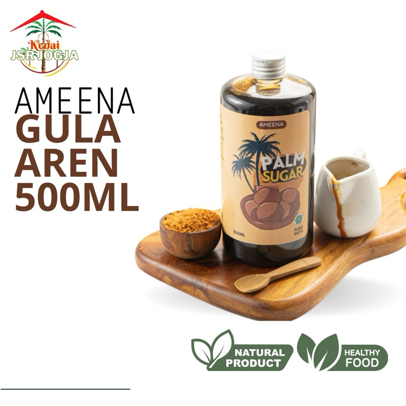 

[ BIG ] Gula Semut Aren Cair 500ml | Ameena Premium Quality