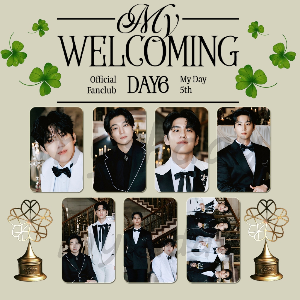 PC-1951, Unofficial Photocard DAY6 Fanclub Welcoming My Day6 2 sisi