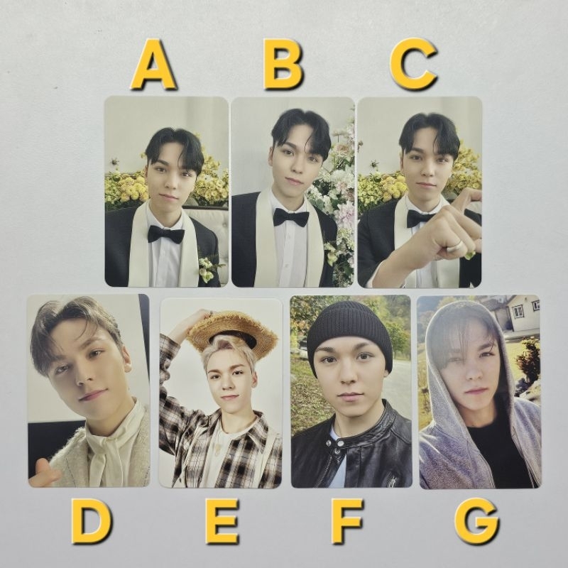 PHOTOCARD SEVENTEEN VERNON PC SVT KPOP FML GOING MAGAZINE GOMAGZ IN THE SOOP ITS