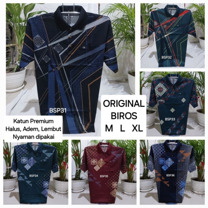 Biros Platinum size M L XL katun halus