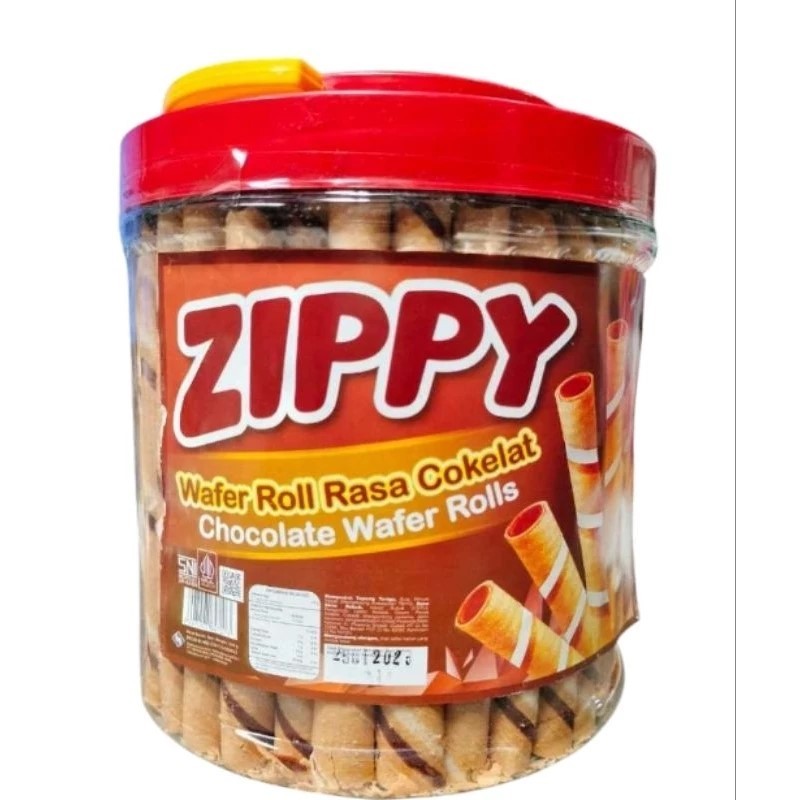 

ZIPPY ASTOR WAFER ROLLS 330 GRAM KEMASAN TOPLES