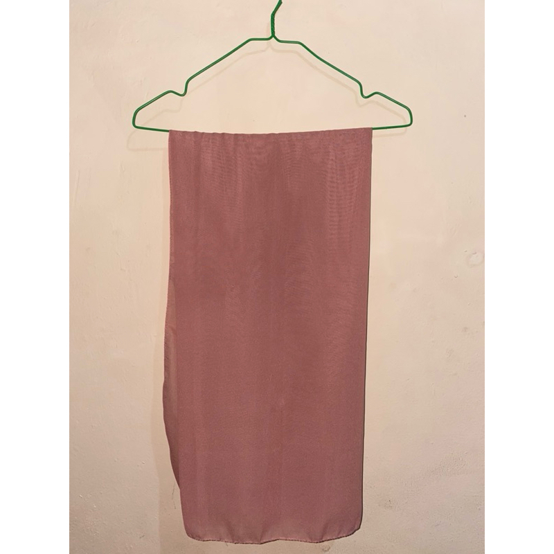 Kerudung Segiempat Bella Square (Dusty Pink)