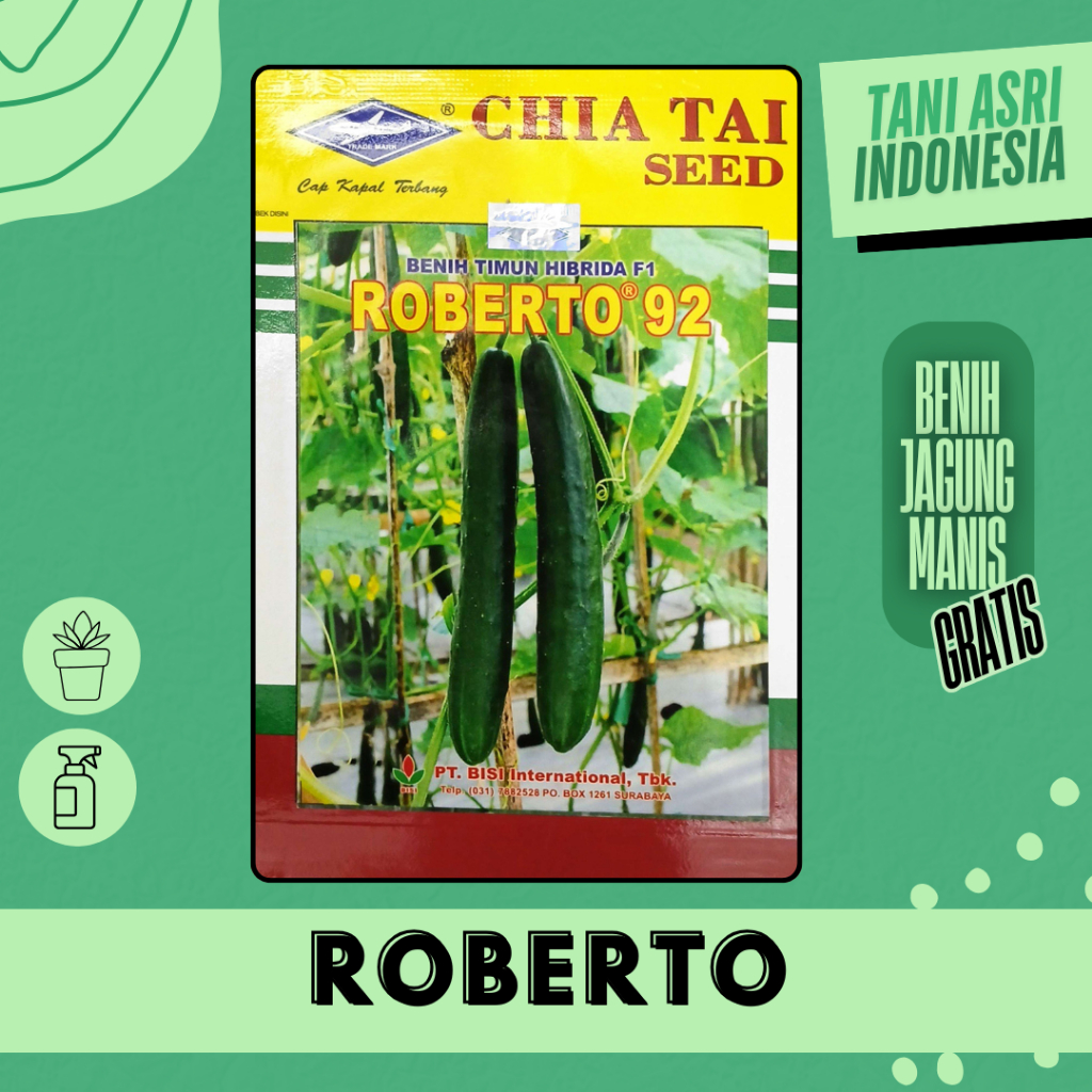 

Benih Timun Roberto F1 - Pertumbuhan Cepat & Hasil Melimpah