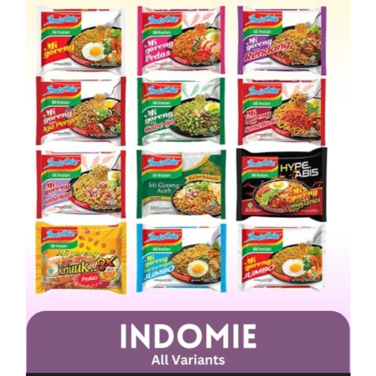 

INDOMIE GORENG 3 DUS ALL VARIAN