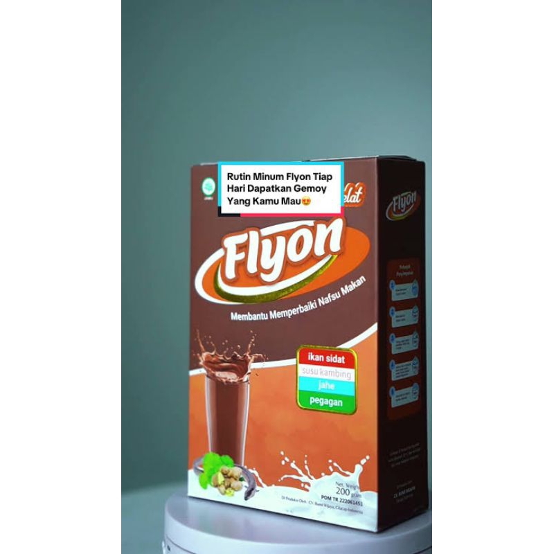 SUSU FLYON OFFICIAL STORE ASLI Penggemuk Badan - Susu Flyon Penambah Berat Badan Meningkatkan Nafsu 