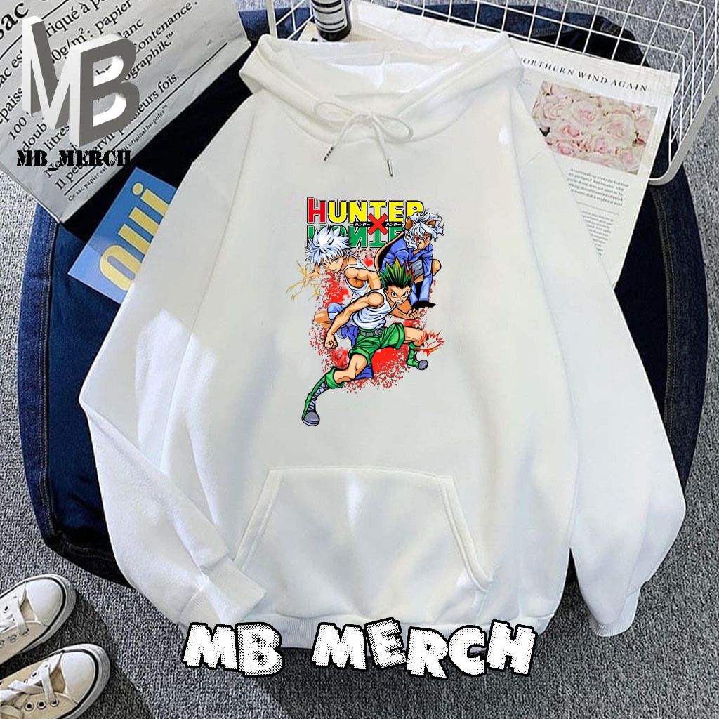 JAKET ANAK HOODIE HUNTER X HUNTER HXH  SWEATER OUTWEAR ANAK  ATASAN ANAK BAHAN PREMIUM MB_MERCH
