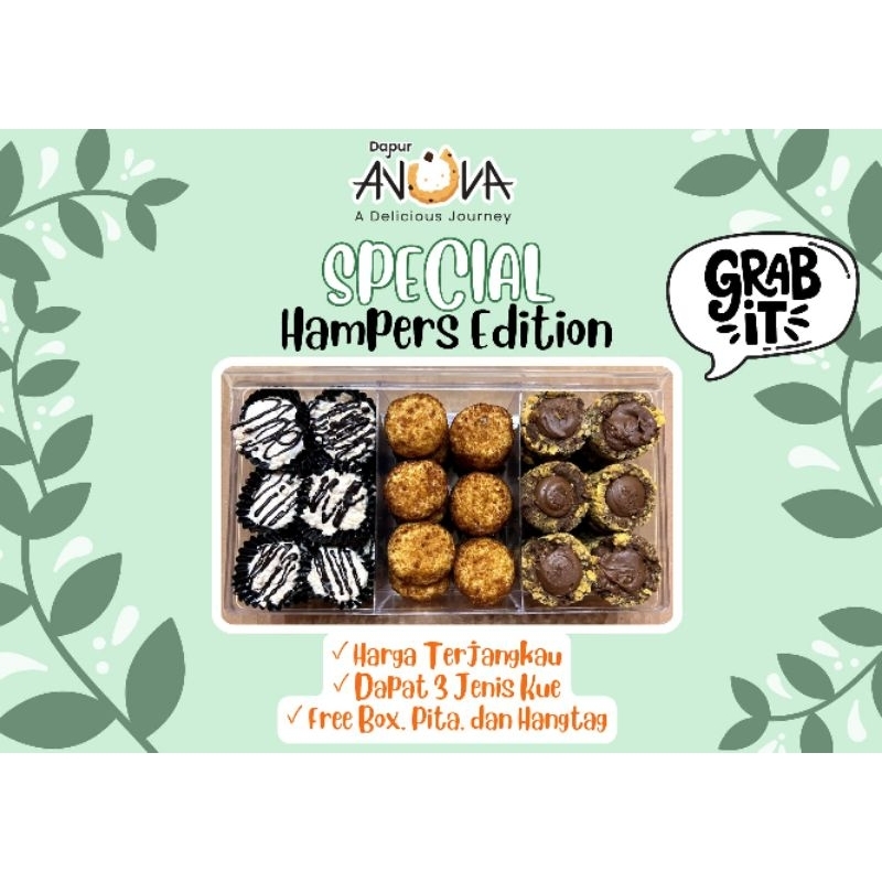 

HAMPERS LEBARAN | Kue Lebaran | Kue Cookies | Premium Cookies