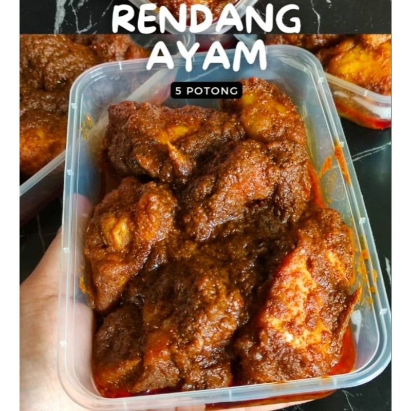 

Rendang Ayam (Gosend/Instant)