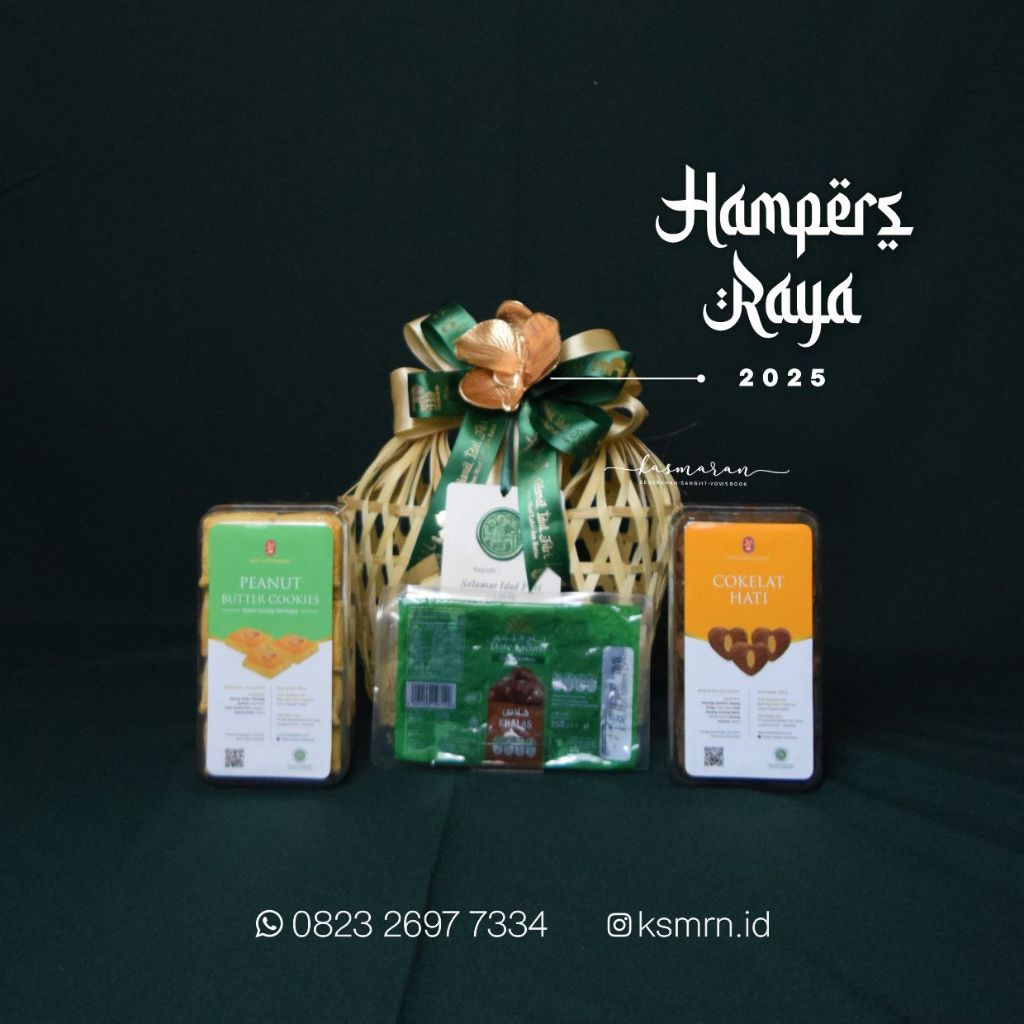 

[INSTANT] Hampers Lebaran Kue Kering by Holland Bakery / Parcel Lebaran / Parcel Idul Fitri