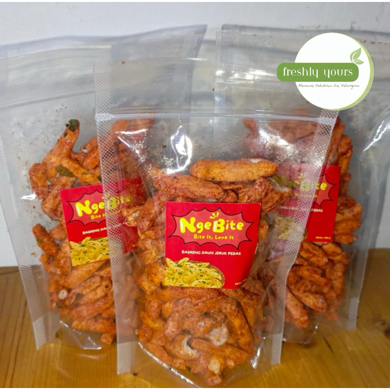 

Basreng Daun Jeruk Enak Pedas Renyah