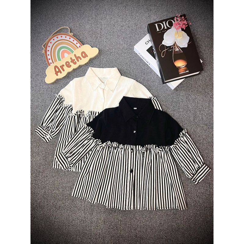 Kirei blouse baju atasan anak perempuan 1-12 tahun / kemeja anak perempuan