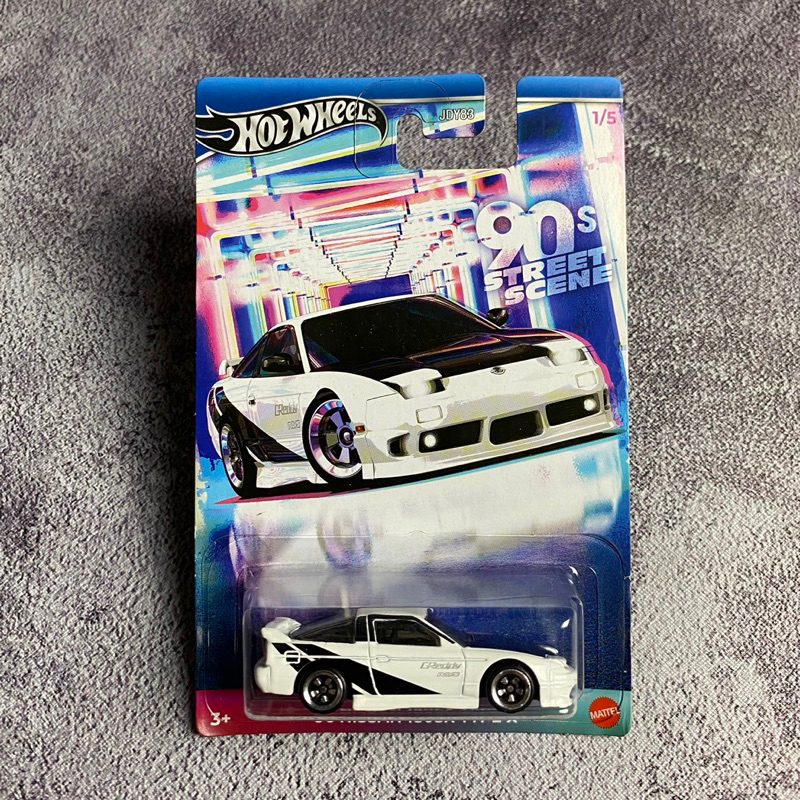 HOTWHEELS NISSAN 180SX 90s STREET SCENE
