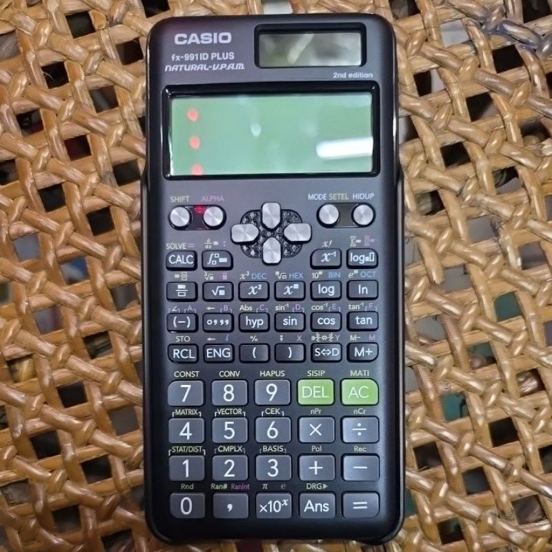 

KALKULATOR CASIO TYPE FX 991 ID PLUS
