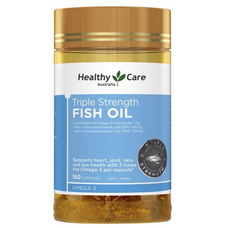 Healthy Care Triple Strength Fish Oil 150 capsules