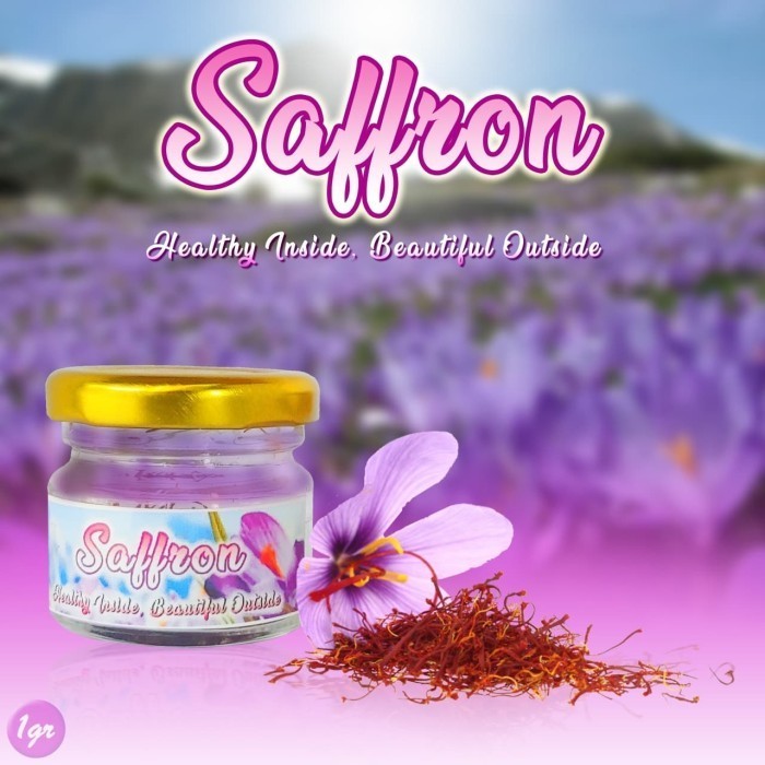 Bunga Saffron 1GR/ Bunga Saffron