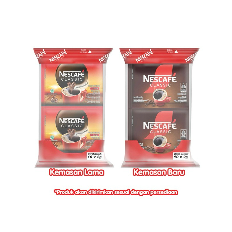 

NESCAFE KOPI KLASIK SACHET 10x2gr