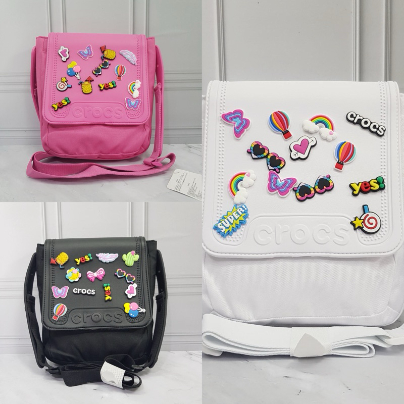 TAS SELEMPANG CROCS/TAS WANITA/TAS SELEMPANG CROCS