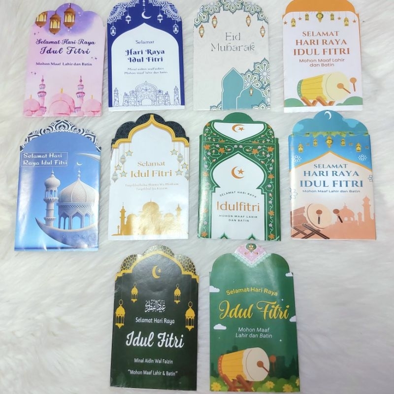 

[BARANG READY] Amplop Lebaran 10 Biji | Amplop | Angpou