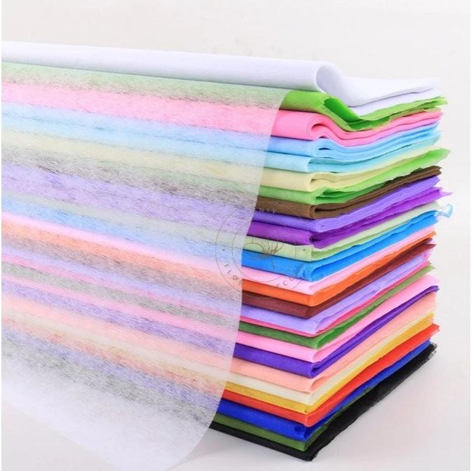 

[ 1 Lembar ] Kertas Bunga COTTON PAPER 48cm Kertas Tissue Bouquet Flower Paper Wrapping