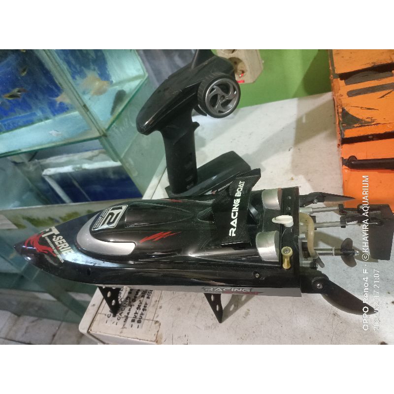 rc boat racing ft012 brushles