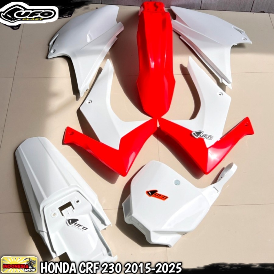 HONDA CRF 230 F 2015 2016 2017 2018 2019 2020 2021 2022 2023 2024 2025 2026 - UFO COMPLETE PLASTIK K