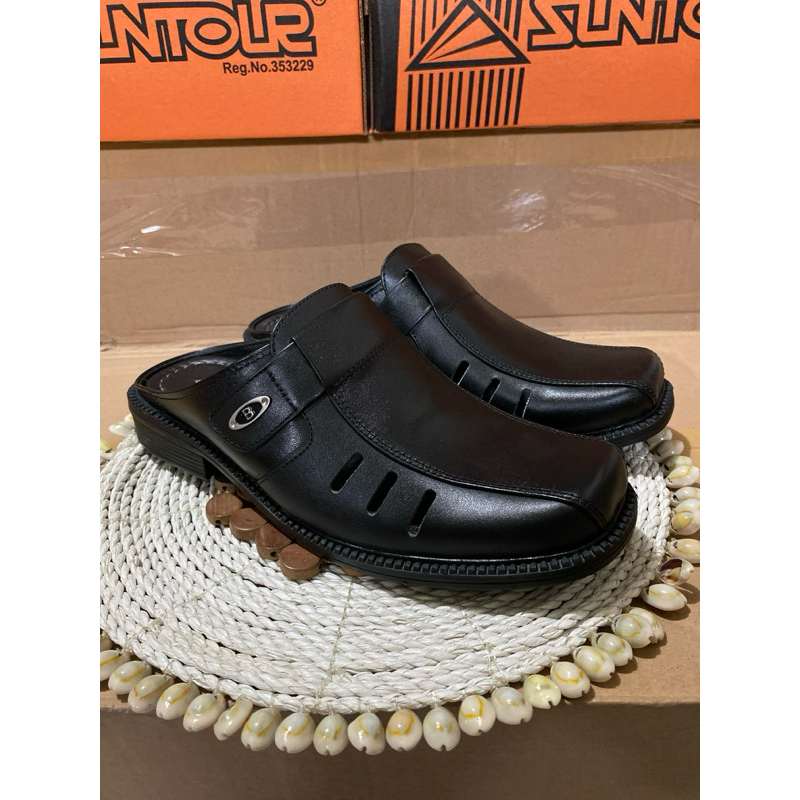 Sepatu sandal Pria - Sepatu sandal kulit - SVK 65 by suntour