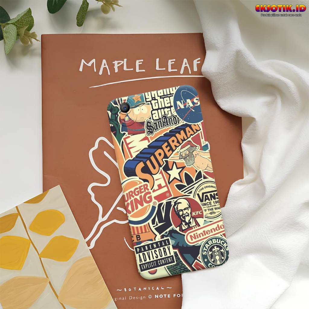 Case OPPO A37 A37f- Eksotik.id - Casing  OPPO A37 A37f - Case ART COOL - Skin Handphone - Silikon OP