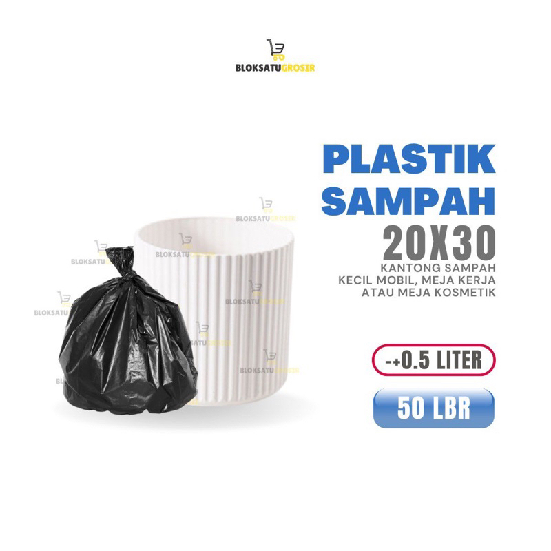 Plastik Sampah Uk 20x30 | 25x35 | 30x40 | 35x50 | Kantong Sampah Mobil | plastik sampah sedang | kan