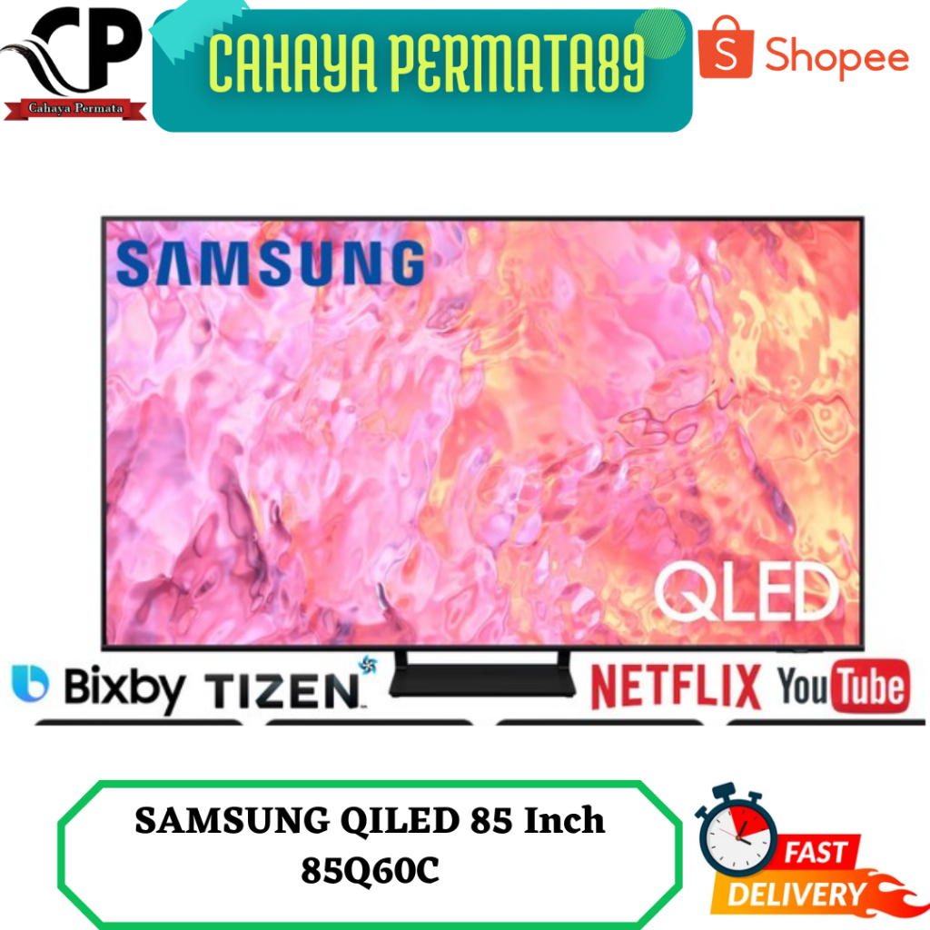 SAMSUNG 85Q60C - Smart TV UHD 4K QLED Samsung 85 Inch QA85Q60CAKXXD