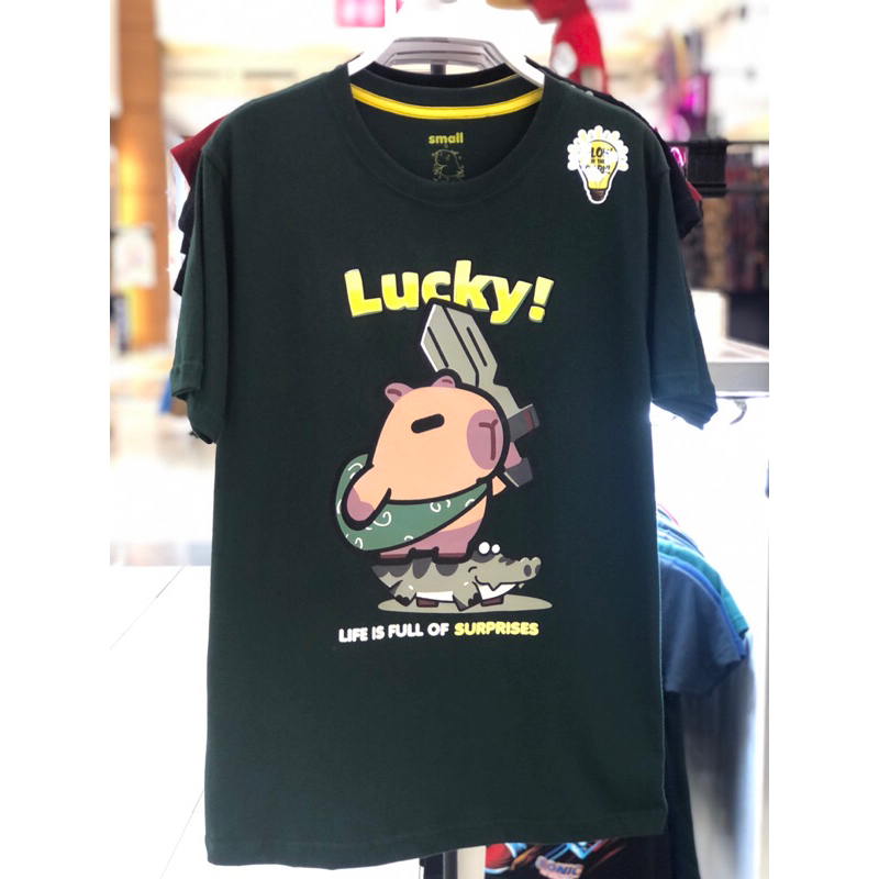 KAOS / T SHIRT CAPYBARA GO