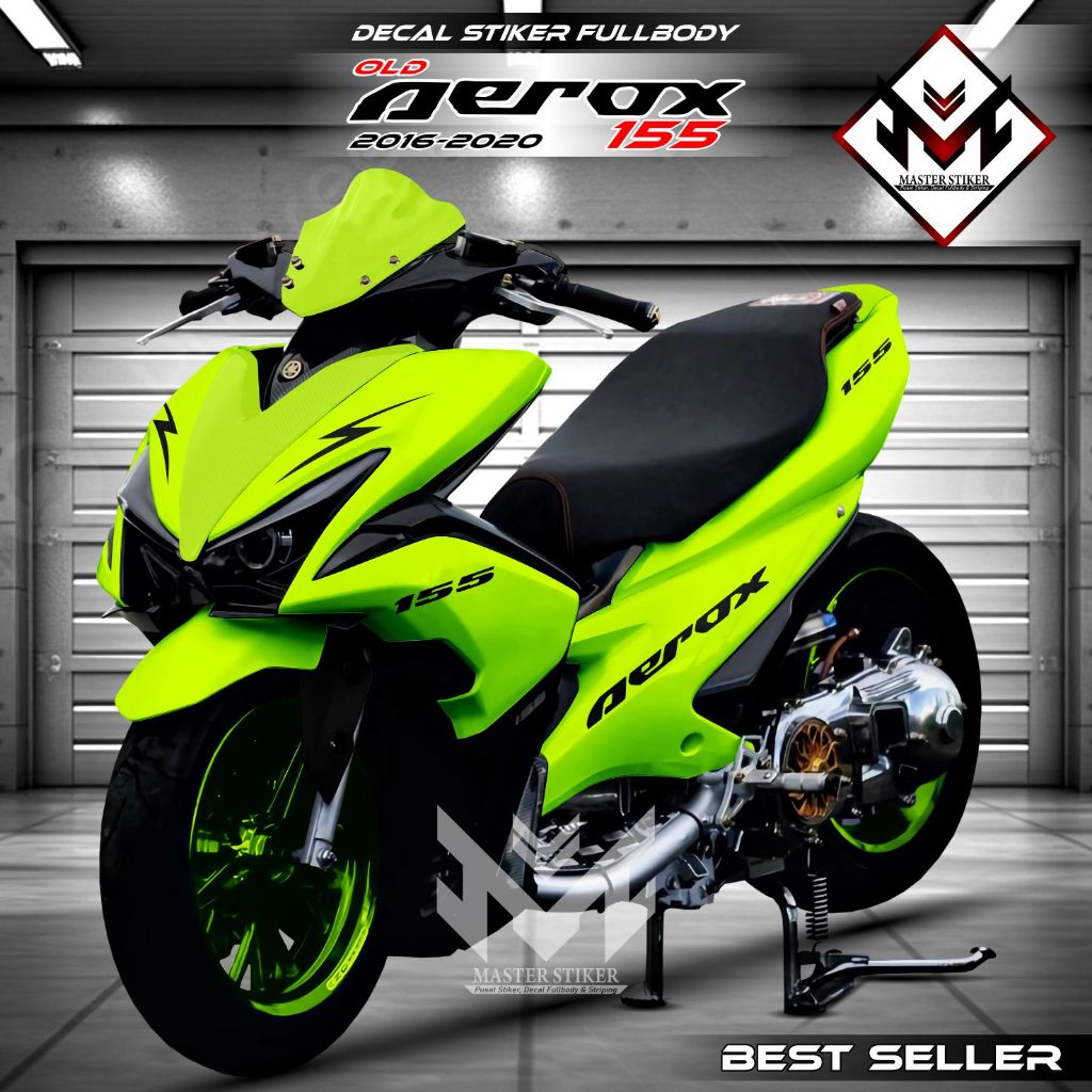 TERBARU Decal Aerox 155 Old Fullbody Decal Stiker Aerox 155 Old 2016 2017 2019 2020 Fullbody