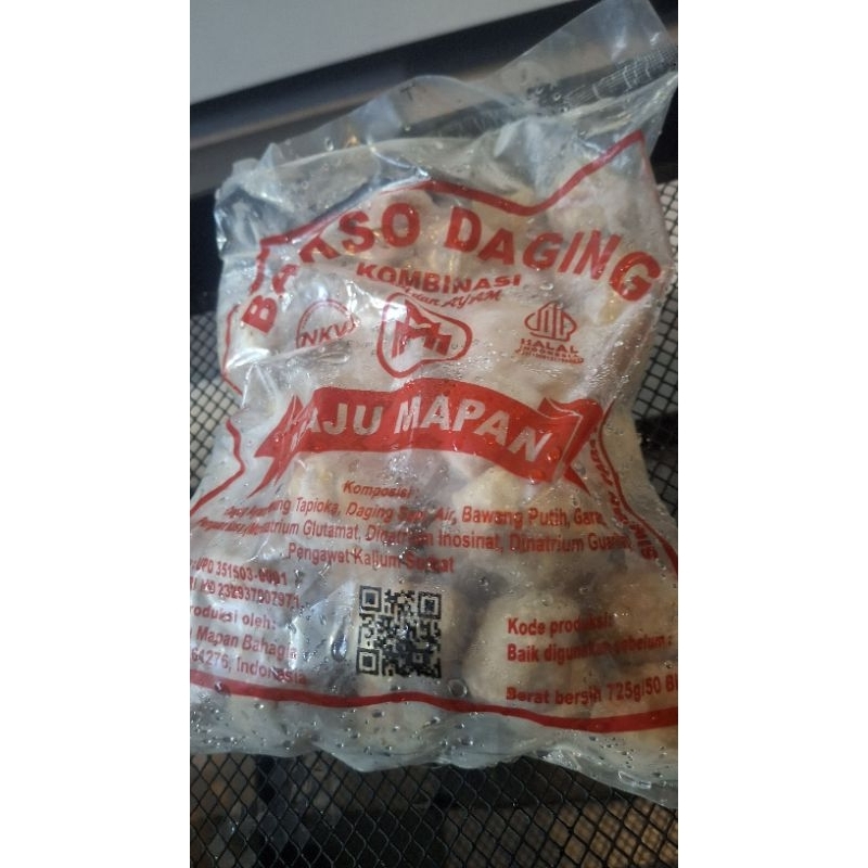 

bakso daging MAJU MAPAN isi 50bj
