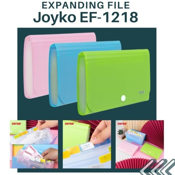 

Joyko Expanding File Map Giro A6 EF-1218 13 Kantong