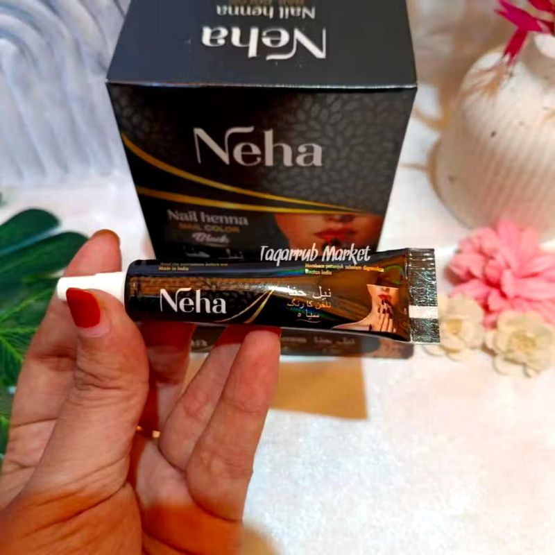 HENNA NEHA KUKU BPOM HALAL - HENNA TAHAN LAMA WARNA HITAM