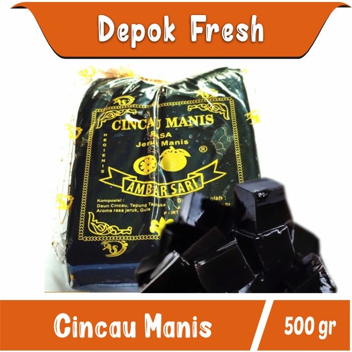 

CINCAU HITAM MANIS AROMA JERUK UNTUK MINUMAN SEGAR
