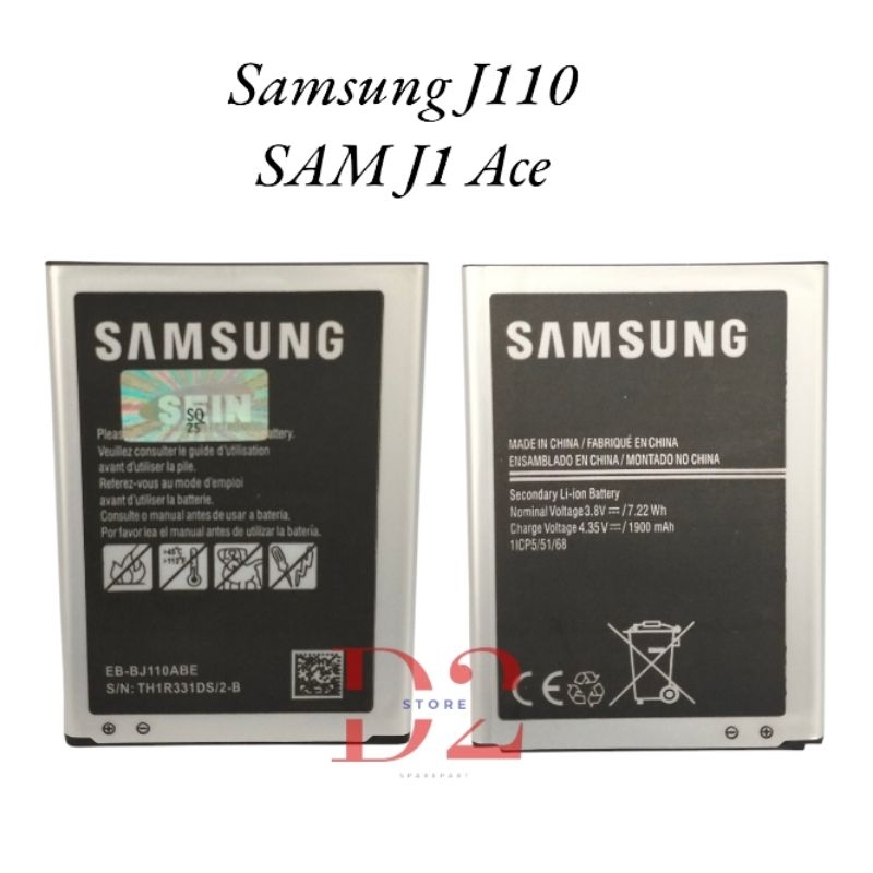 Baterai Batree Samsung EB-BJ110ABE Samsung J1 Ace Baterai Batre
