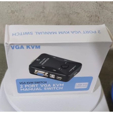 KVM SWITCH 2 PORT USB MANUAL