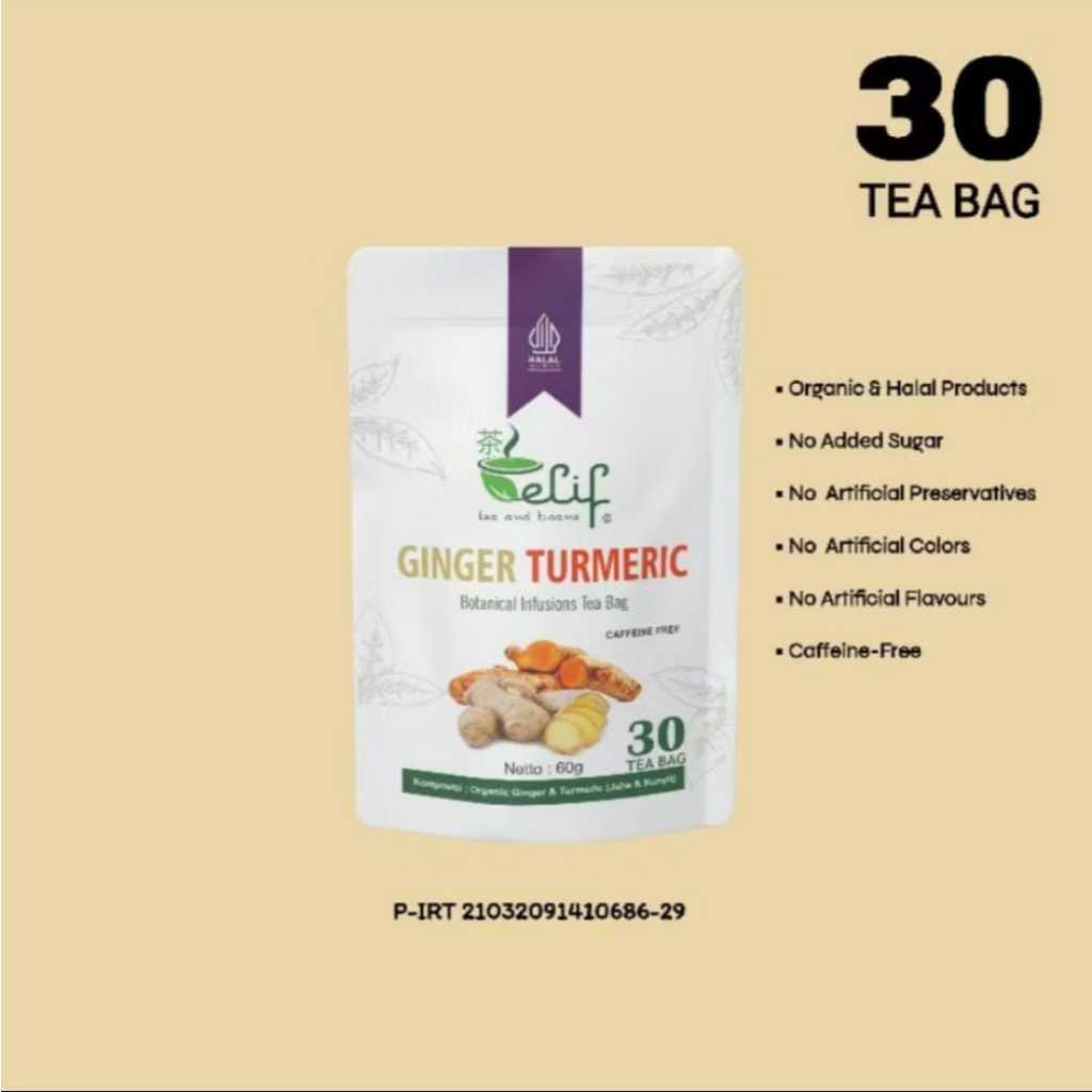 

Ginger turmeric 30tea bag