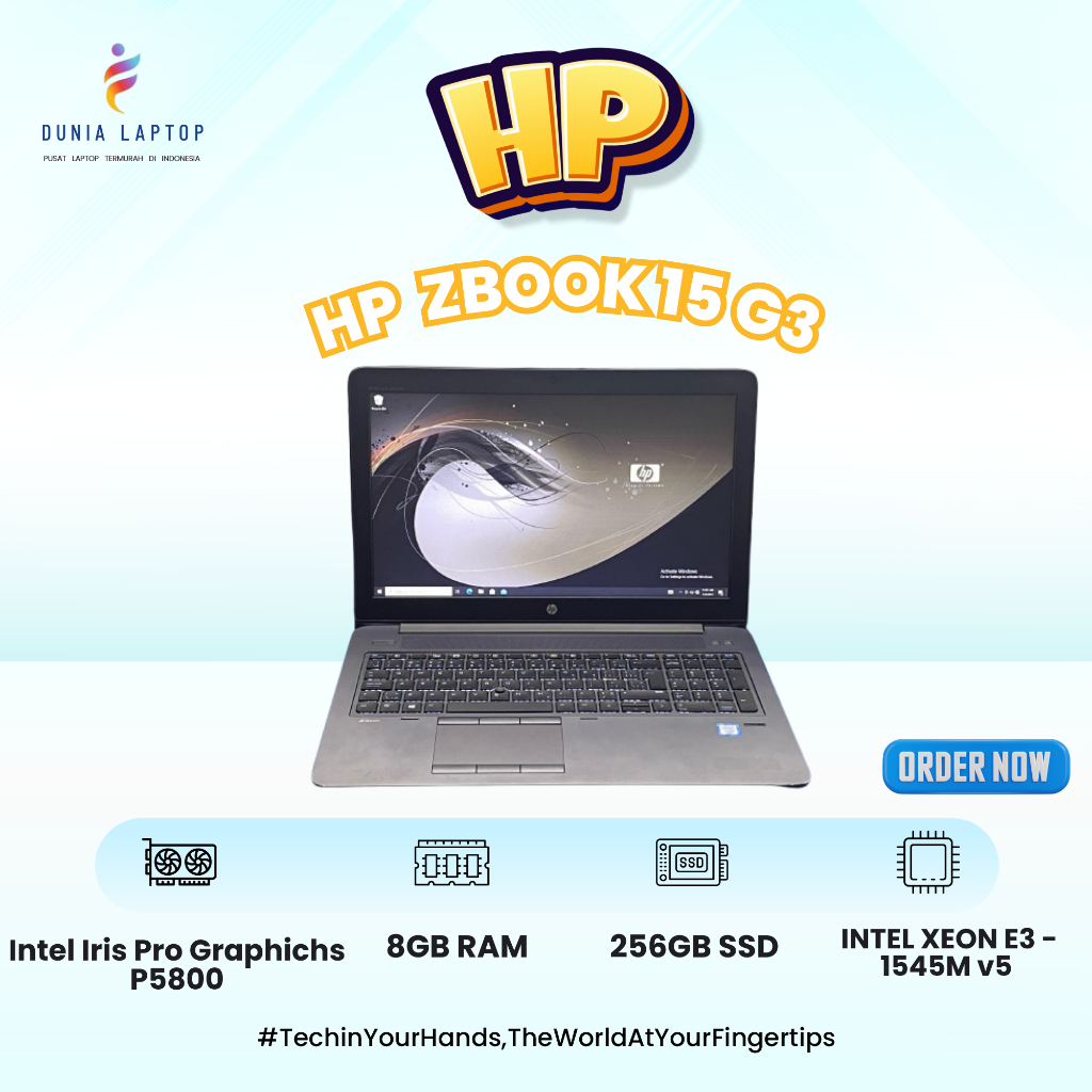 Laptop Intel Xeon Bukan Intel Core Hp Zbook 15 G3 Intel Xeon Ram 8GB Murahh 