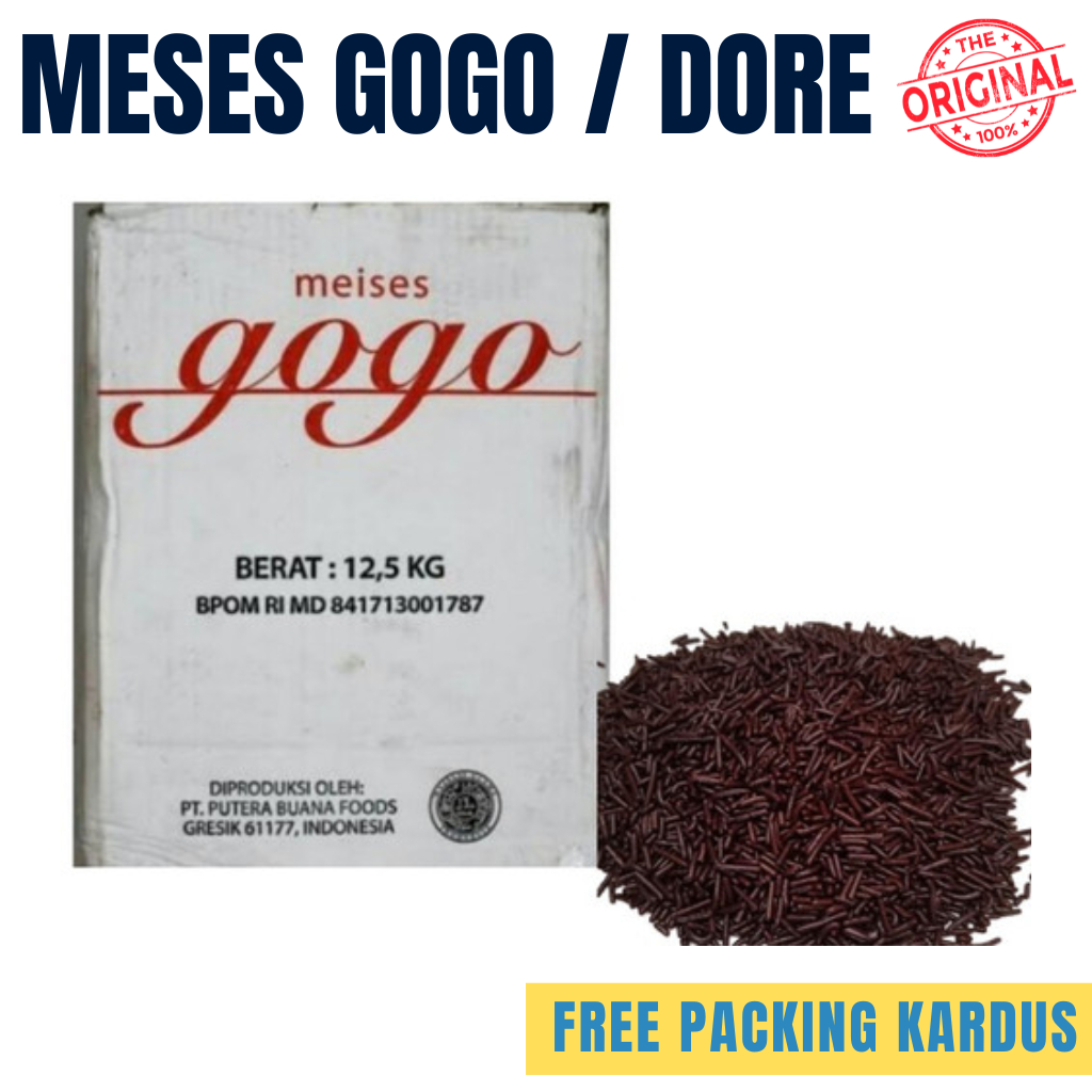 

MESIS/MESES GOGO COKLAT 500G / MEISES COKLAY MURAH DORE GOGO COKLAT 500G