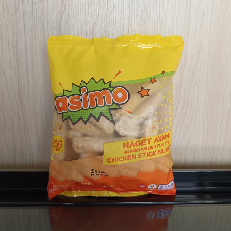 

[INSTANT] ASIMO STICK NUGGET AYAM 250g