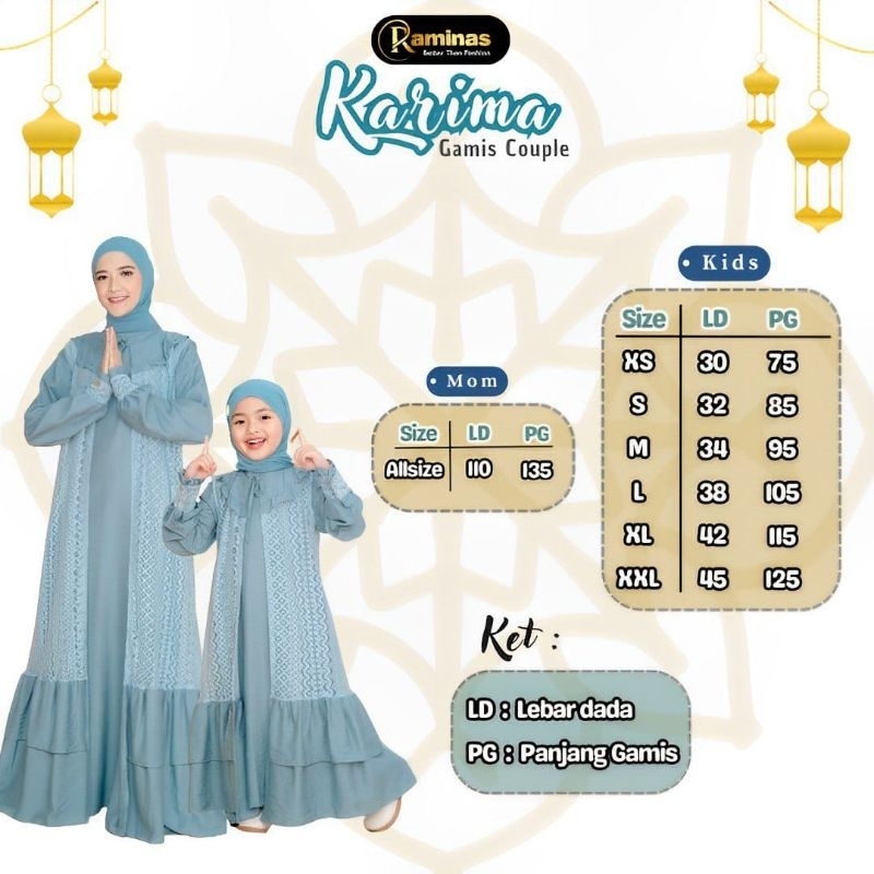 Karima Gamis Couple By Ramina's
