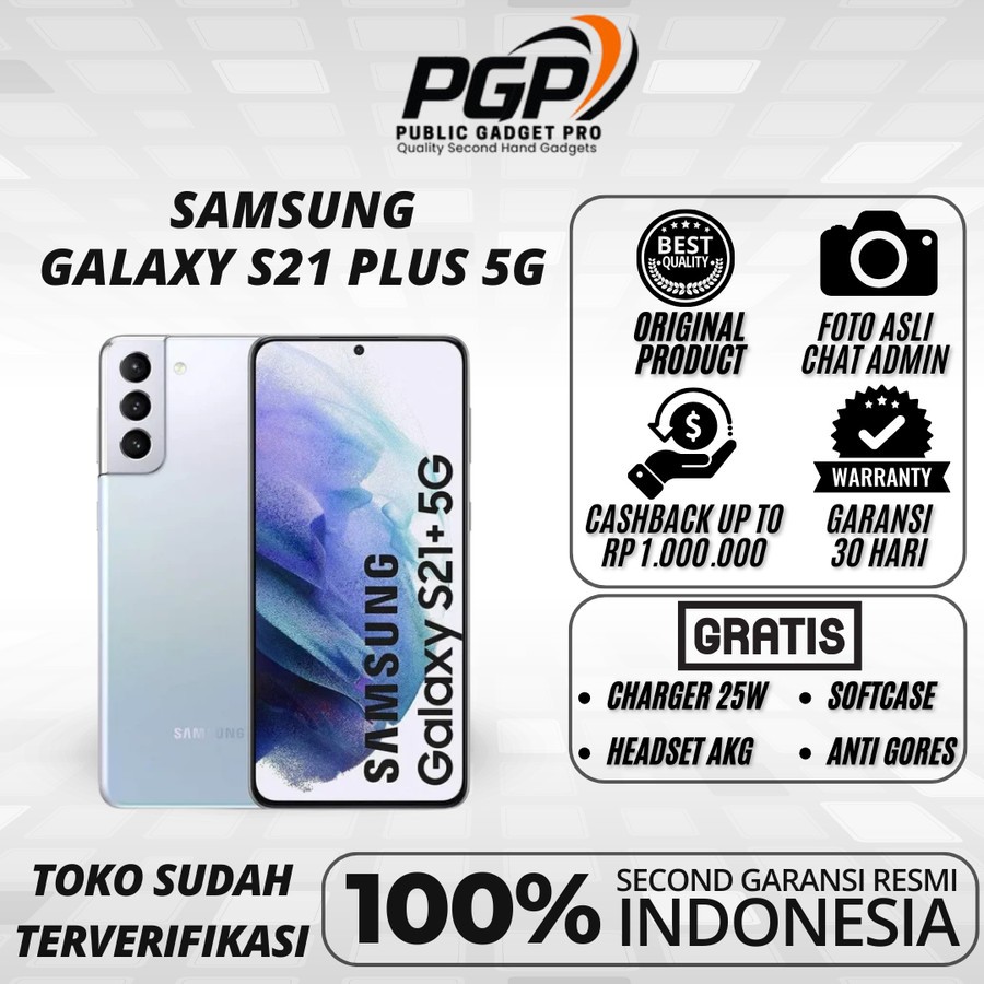 SEIN | Samsung Galaxy S21 + Plus 5G | S21 FE 5G 128GB 256GB Second Resmi Indonesia