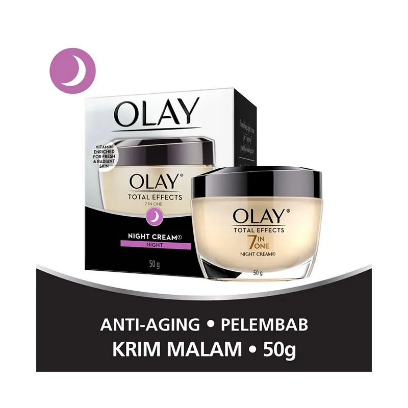 Olay Total Effects Night Cream 7 in 1 - 50gr Anti Aging SkinCare