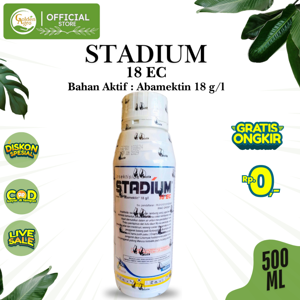 INSEKTISIDA STADIUM 18EC EC 500ML ML