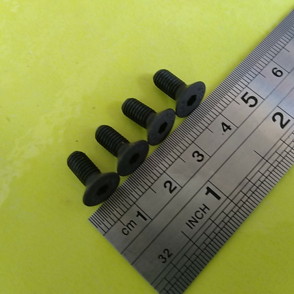 BAUT L VERSENG M6 X 10 BAJA / BAUT 10 KUNCI L4 / L 4 / BAUT JF L M6 / BAUT L M6 X 10 VERSENG / BAUT 