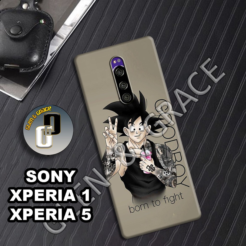 G47 - Case SONY XPERIA 1 - Bahan karet lentur - Motif ANIME - Softcase SONY XPERIA 5 - Silikon lentu
